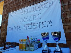 Spielmannszug Rosenheim Meisterschaft 2017 Sektempfang